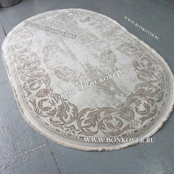 Турецкий Овальный Ковер Медальон Дизайн 30426