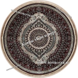 Круглый Ковер с Восточным Узором Медальон Арт 30342