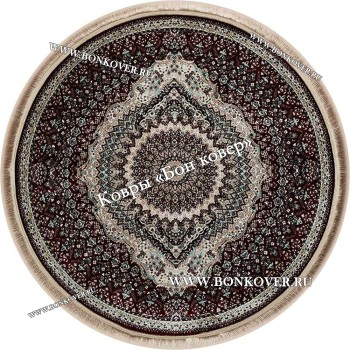 Круглый Ковер с Восточным Узором Медальон Арт 30342