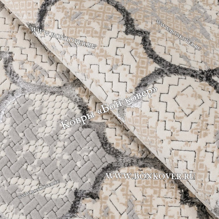 Турецкий Геометрический Ковер Для Гостиной Арт 30323