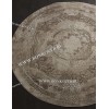 Турецкий Ковер Для Гостиной Дизайн 04 Бежево-Коричневый Овальный