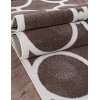 Ковер Sierra D713 BROWN-CREAM 2