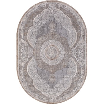Ковер Armina 03880C GREY / BROWN Овал